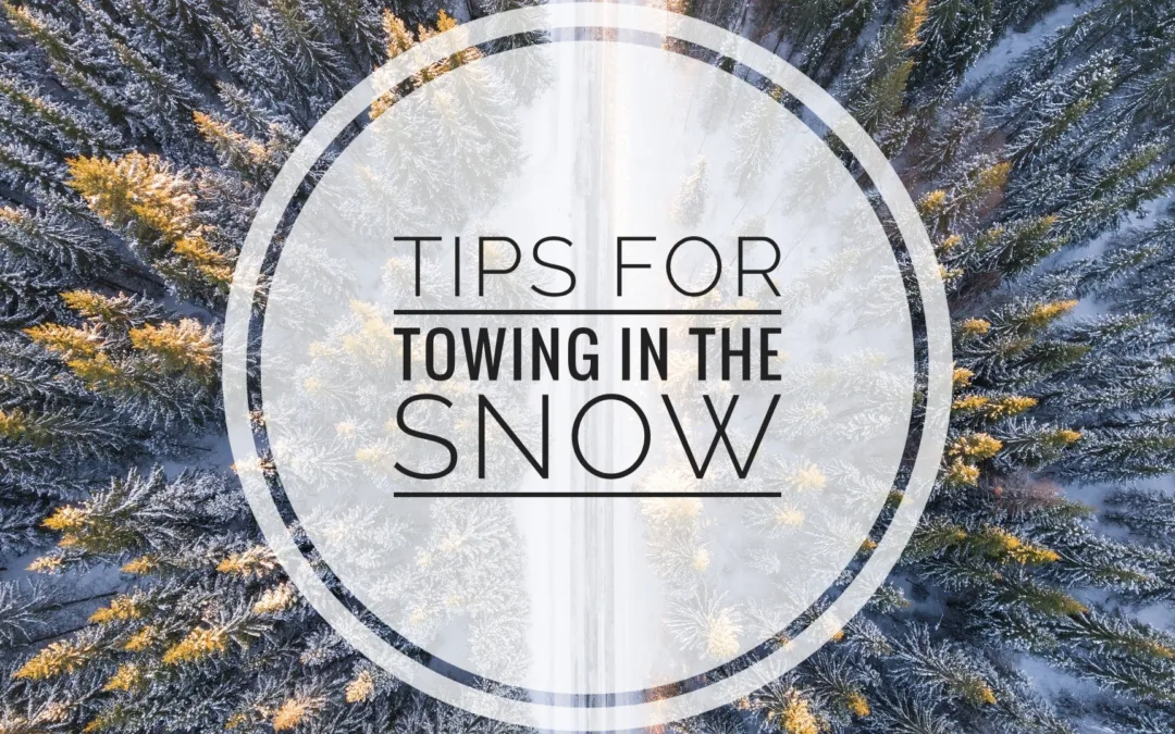 Towing in the Snow Tips