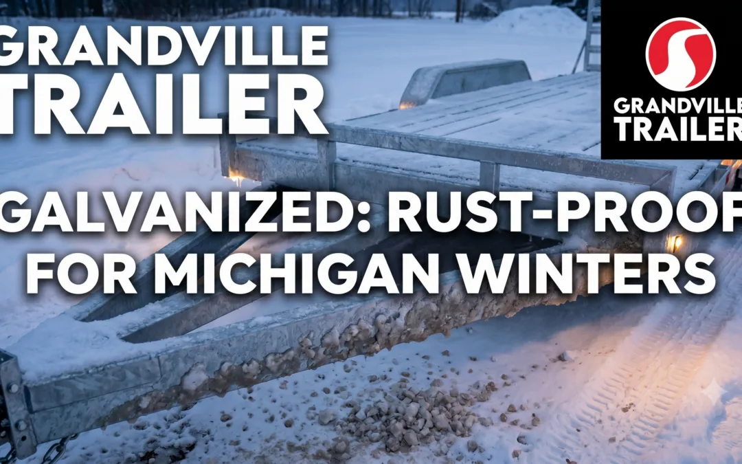 Why Galvanized Trailers Last Longer in Michigan Winters