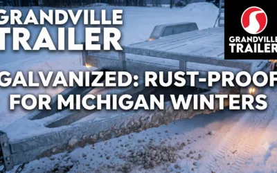 Why Galvanized Trailers Last Longer in Michigan Winters